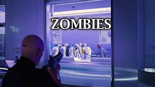 HITMAN 3 Patient Zero All NPCs Are Zombies and Infected screenshot 5