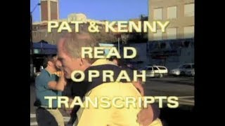 Pat and Kenny Read Oprah Transcripts Collection on Late Show, 1998-2011