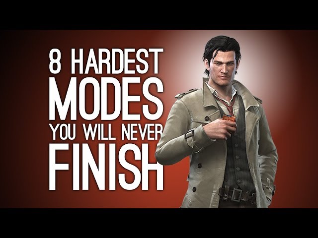 You'll Never Finish These Ridiculously Hard Difficulty Modes