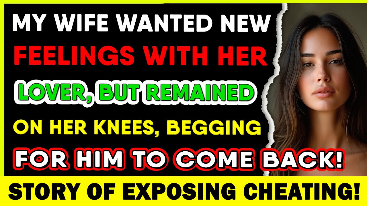 Outline Video MY WIFE WANTED NEW FEELINGS WITH HER LOVER, BUT REMAINED ON HER KNEES, BEGGING FOR HIM TO COME BACK!