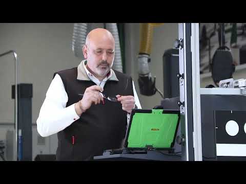 Demostración calibración de cámara 360º y cámara trasera VAG | Bosch Automóvil