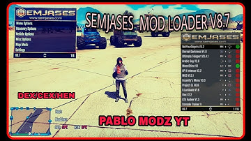 [GTAV PS3] Semjases V8.7 ModLoader ( HEN/CFW ) + Donwload