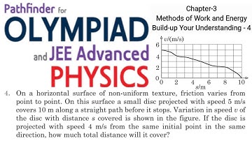 BYU-4 | Work Power Energy l Pathfinder l Solution | Physics l Olympiad | JEE Advanced