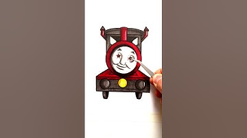 Thumbnail of Choo-Choo-Charles papercraft #choochoocharles #toonymoonyart #shorts