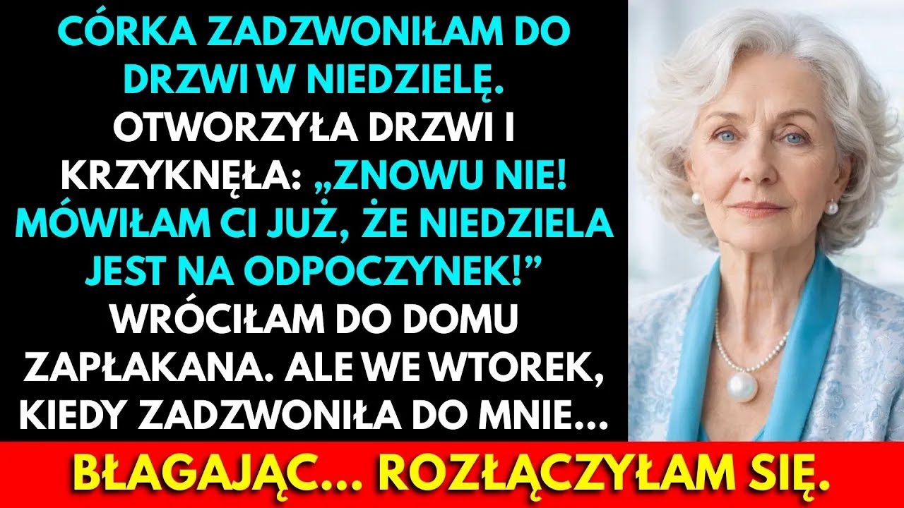 Moja Córka Krzyczała: „Znowu Nie! Niedziela Jest Na Odpoczynek!” Ale Gdy Zadzwoniła Później…