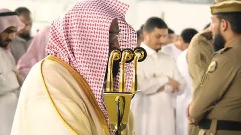 ﴿يَومَ نَحشُرُ المُتَّقينَ إِلَى الرَّحمنِ وَفدًا﴾ من أكثر التلاوات جمالاً للشيخ عبدالرحمن السديس