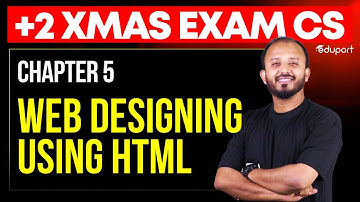Plus Two CS | Web Designing Using HTML Chapter 5 Christmas Exam 2025 | Eduport