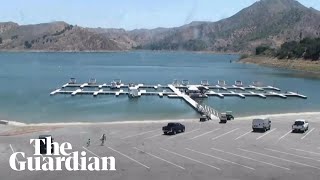 Security video shows Naya Rivera and son renting boat in California