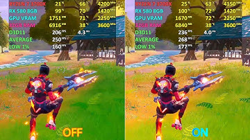 Fortnite Season 14 | Multi-Threaded Rendering ON vs. OFF | Ryzen 7 3700X + RX 580 8GB | Low Settings