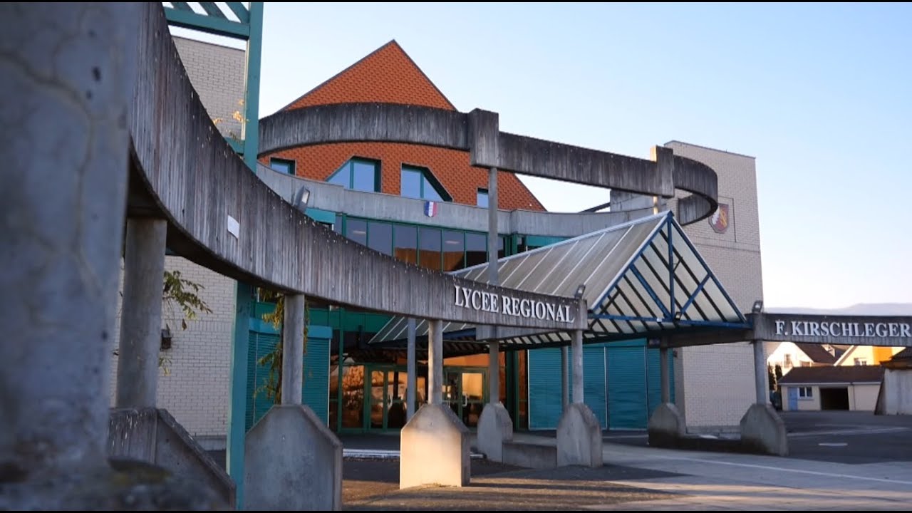 Visite du Lycée Kirschleger de Munster, Alsace.