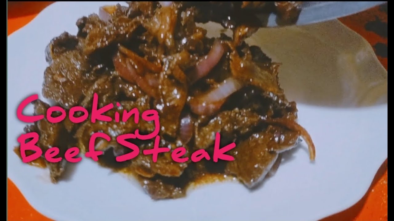 BEEF STEAK RECIPE/ BISTEK / How to cook Beef Steak / PAANO MAGLUTO NG