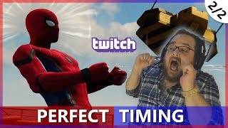 Top 100 Perfect Timing on Twitch! 👌 (2/2)