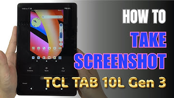 How to Take Screenshot TCL TAB 10L Gen 3