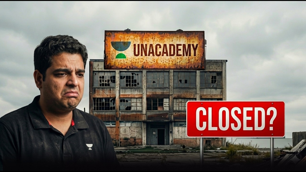 How Unacademy Collapsed So Fast l Hindi