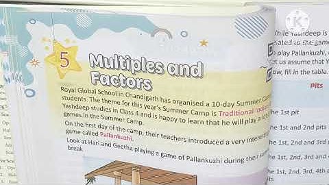 Class 4 Maths Lesson 5 Multiples and Factors(practice 1)