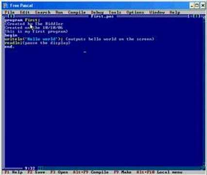 Turbo Pascal 105