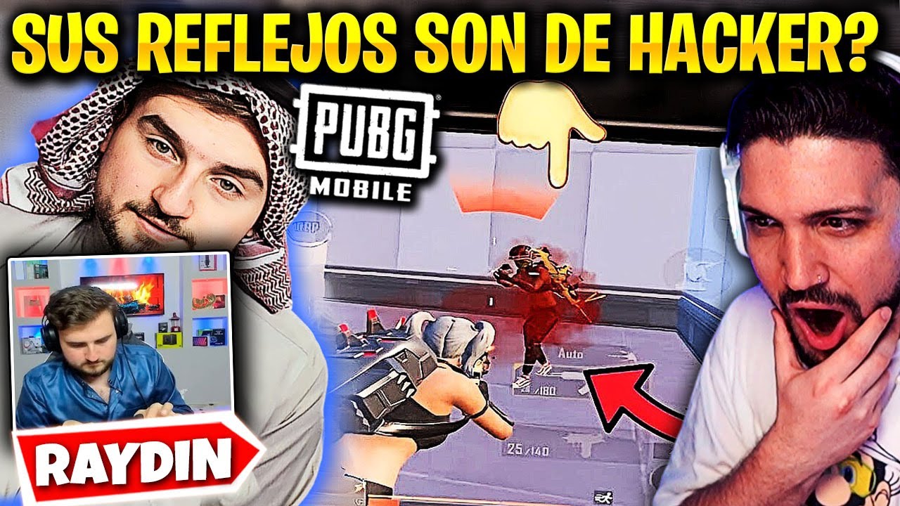 JUGADOR ARABE QUE PARECE HACKER en PUBG MOBILE! - REACCION a RAYDIN