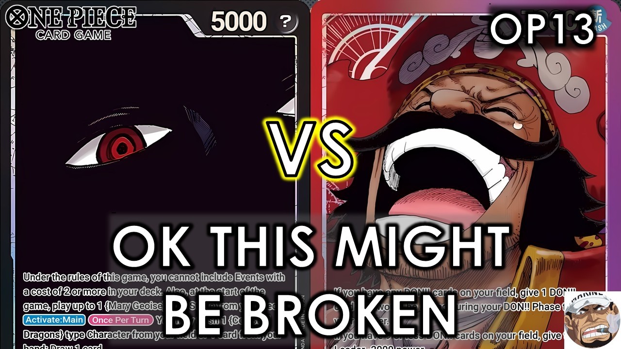 Imu might actually be broken | OP13 Imu vs Gol d Roger
