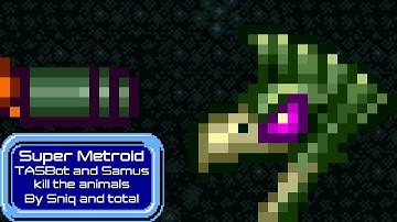 TASBot kills the animals in Super Metroid (against SGDQ 2018