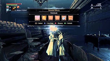 BLOODBORNE Echoe Farming Spot (Lecture Building)