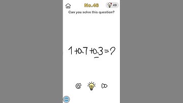 #How to solve brain out level 46 ||