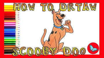 How To Draw Scooby Doo |Coloring and Drawing for Kids