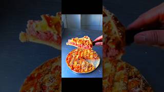 spicy pizza design with home #youtubeshort #pizzalover #asmr #shorts #pizzatime