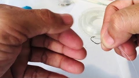 Cách cột thẻo lưỡi câu cá rô đồng hiệu quả nhất 2020 , đảm bảo ăn là dính | GAU VAN TV