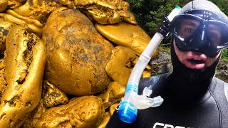 Digging up the LARGEST GOLD NUGGETS of my life!