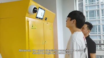 【RFID Smart Chemicals Cabinet】ROVINJ | Chemicals Management Solution _ short ver.