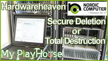 Nordic Computer - Secure Harddisk Deletion or Destruction - 709