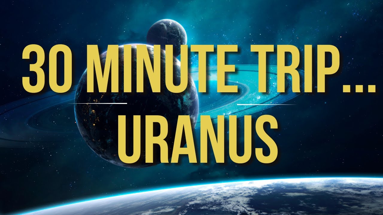 Tranquil 30-Minute Journey to Uranus | Calming Space Meditation for Sleep & Relaxation"