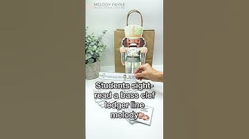 Bass Clef Ledger Lines Piano Sight-Reading Game - Feed the Nutcracker #pianogames #musicgame