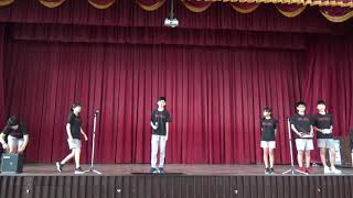 1070418年竹南國中八年級及704英語歌唱比賽實況