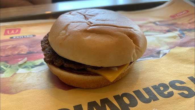 McDonald's Upgraded Cheeseburger (Reed Reviews) 