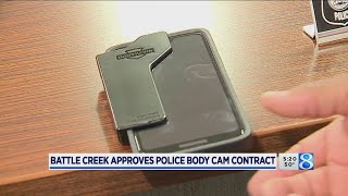 Battle Creek approves police body cam contract