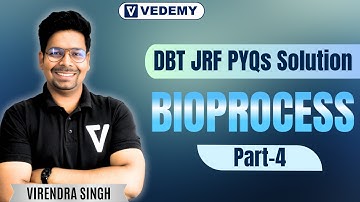 DBT JRF PYQs Solution | Part 4 | Bioprocess Engineering | Growth Kinetics | By Virendra Singh |