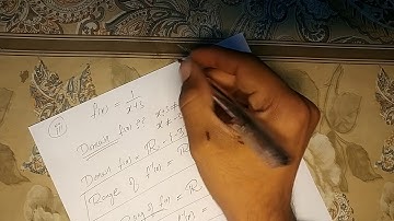 Question 3 part 3 and 4 Exercise 1.2  2nd year Fsc Math ,domain and range of inverse function