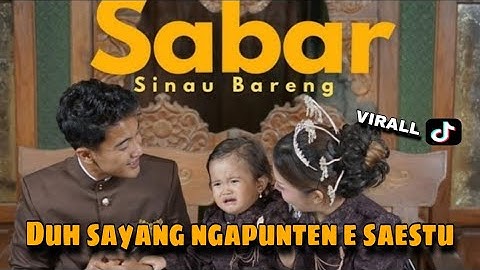 SABAR - SADEWOK ( Official Music Video )