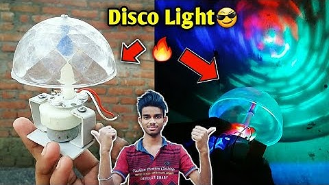 How To Make Disco Light | summer experiment | ak technical amrit | samar experiment | experiment