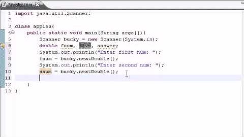 Java video tutorials part 7 | Building a Basic Calculator