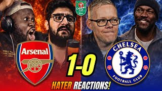Arsenal & Chelseas Rivals & Haters Reactions To Arsenal 1-0 Chelsea League Cup Reactions