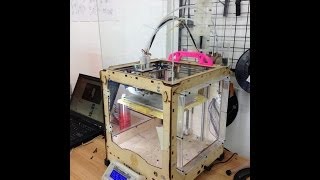 Installing Ultimaker Heated Chamber Side Panel.