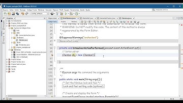 NETBEANS + MYSQL -  AULA 5 - CRIANDO A CLASSE CLIENTES JAVABEANS - FABRICANDO A WEB