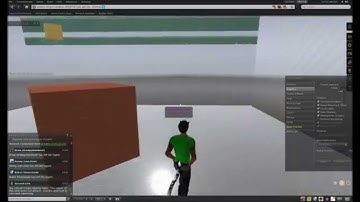 Secondlife indoor/outdoor graphic test (shadows vs. no shadows)