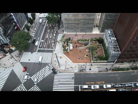 Tokyo’s New Urban Green Space | Ginza Sony Park