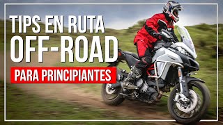 PRIMERA VEZ EN OFFROAD  TIPS DE CONDUCCIÓN EN RUTA DE NIVEL BÁSICO I #Ducati950S #F800GS