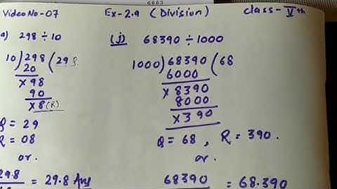 Class 5 Mathematics  chapter 2 Ex. 2.9