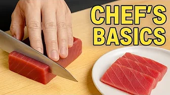 Essential Knife Skills Every Japanese Chef Knows | How to Cut Tuna Sashimi