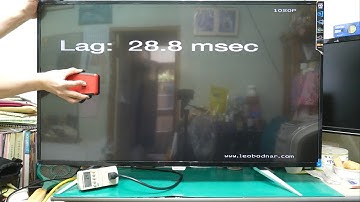 [lagtest] Philips BDM4350UC input lag test